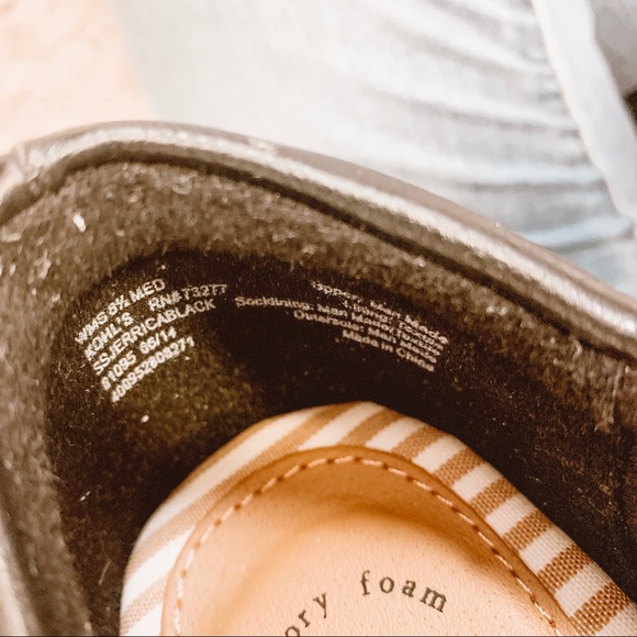 Memory Foam black sneakers - Picture 5 of 6